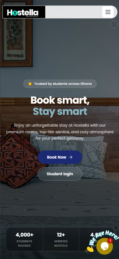 Hostella: mobile experience